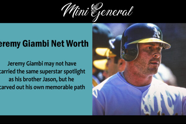 Jeremy Giambi Net Worth