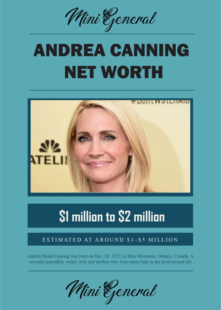 Andrea Canning Net Worth