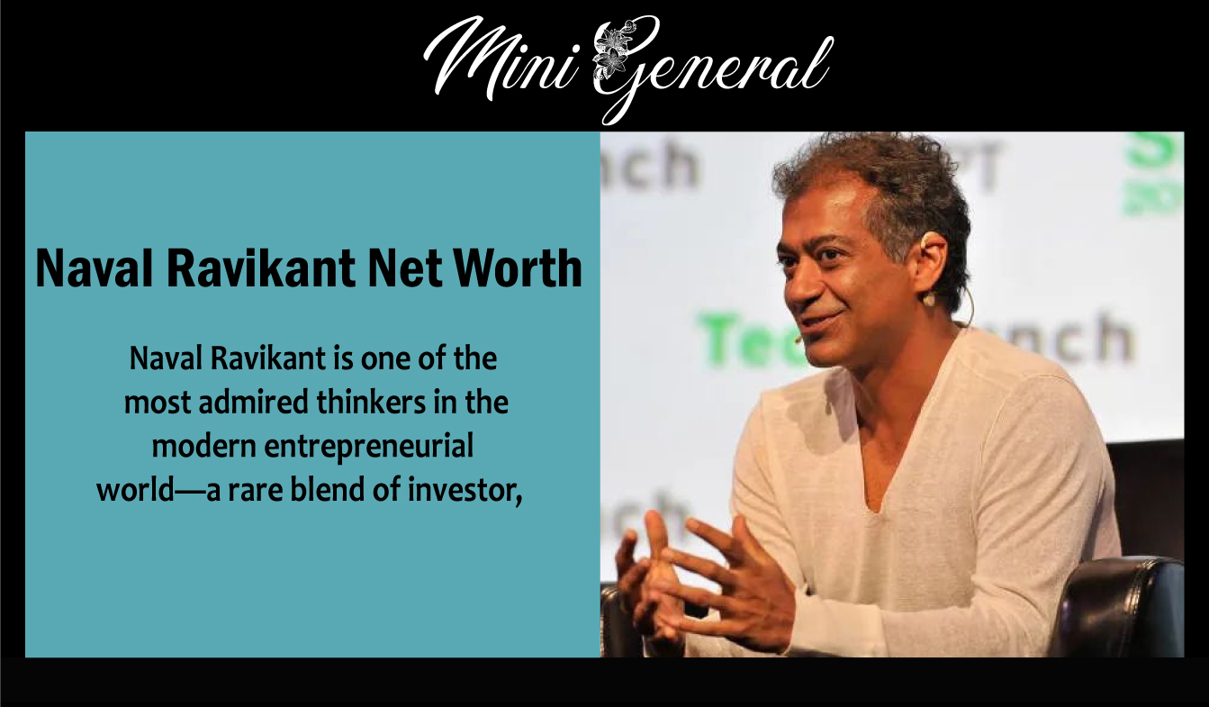 Naval Ravikant Net Worth