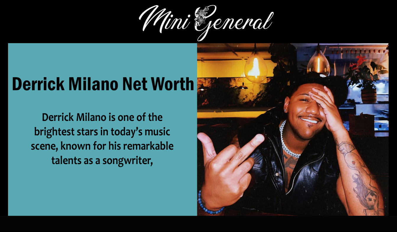 Derrick Milano Net Worth