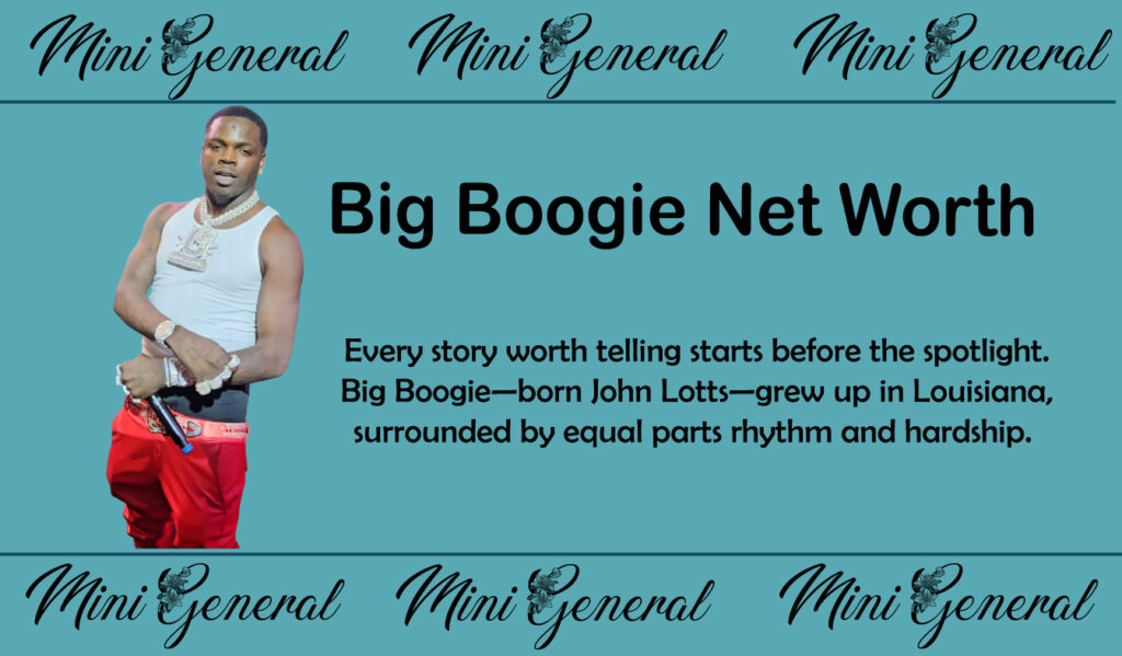 Big Boogie Net Worth