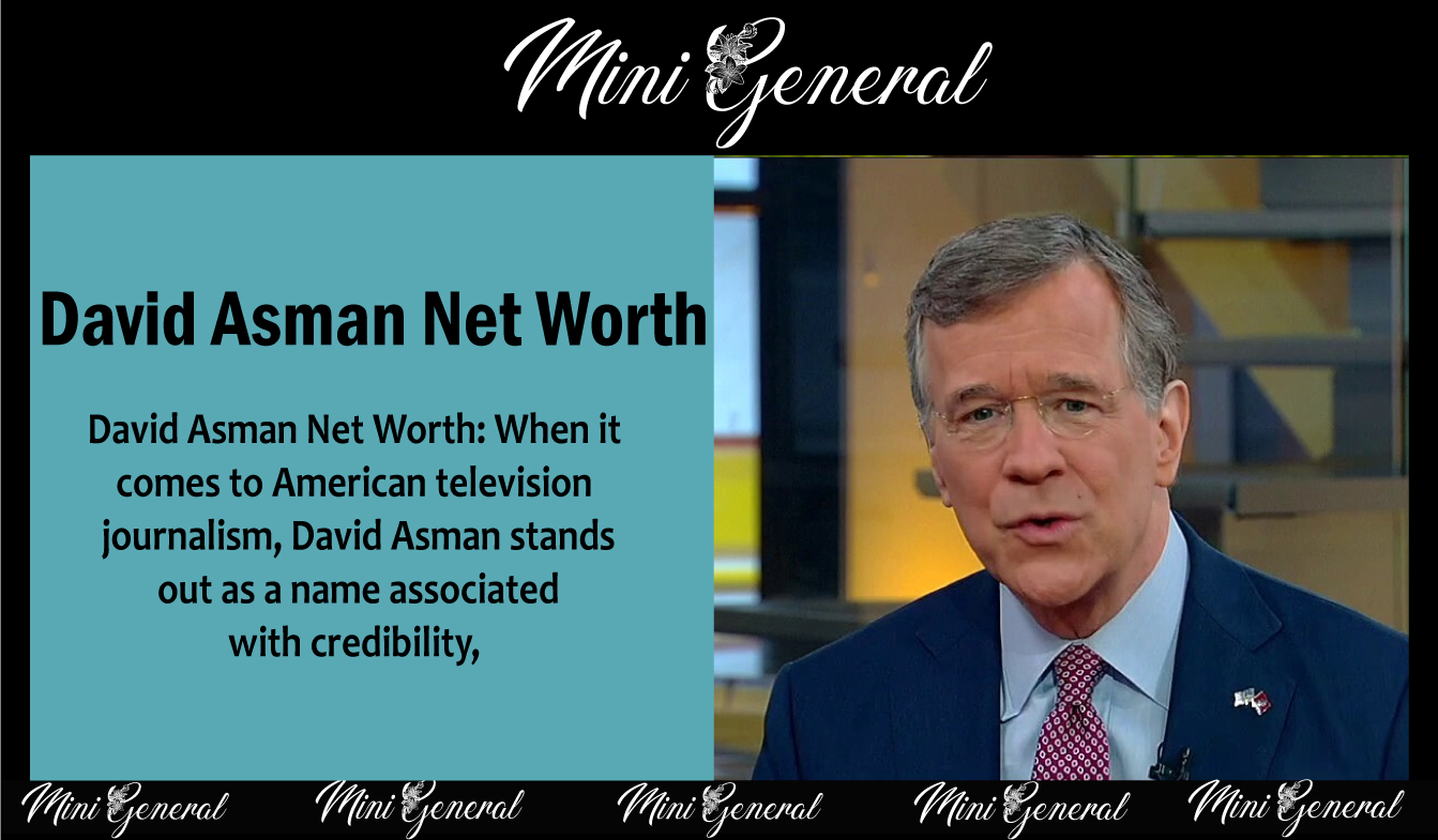 David Asman Net Worth