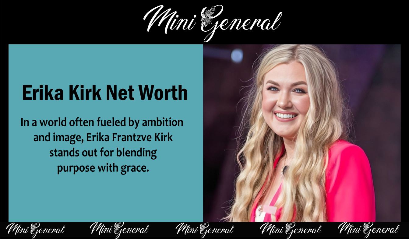 Erika Kirk Net Worth 2025