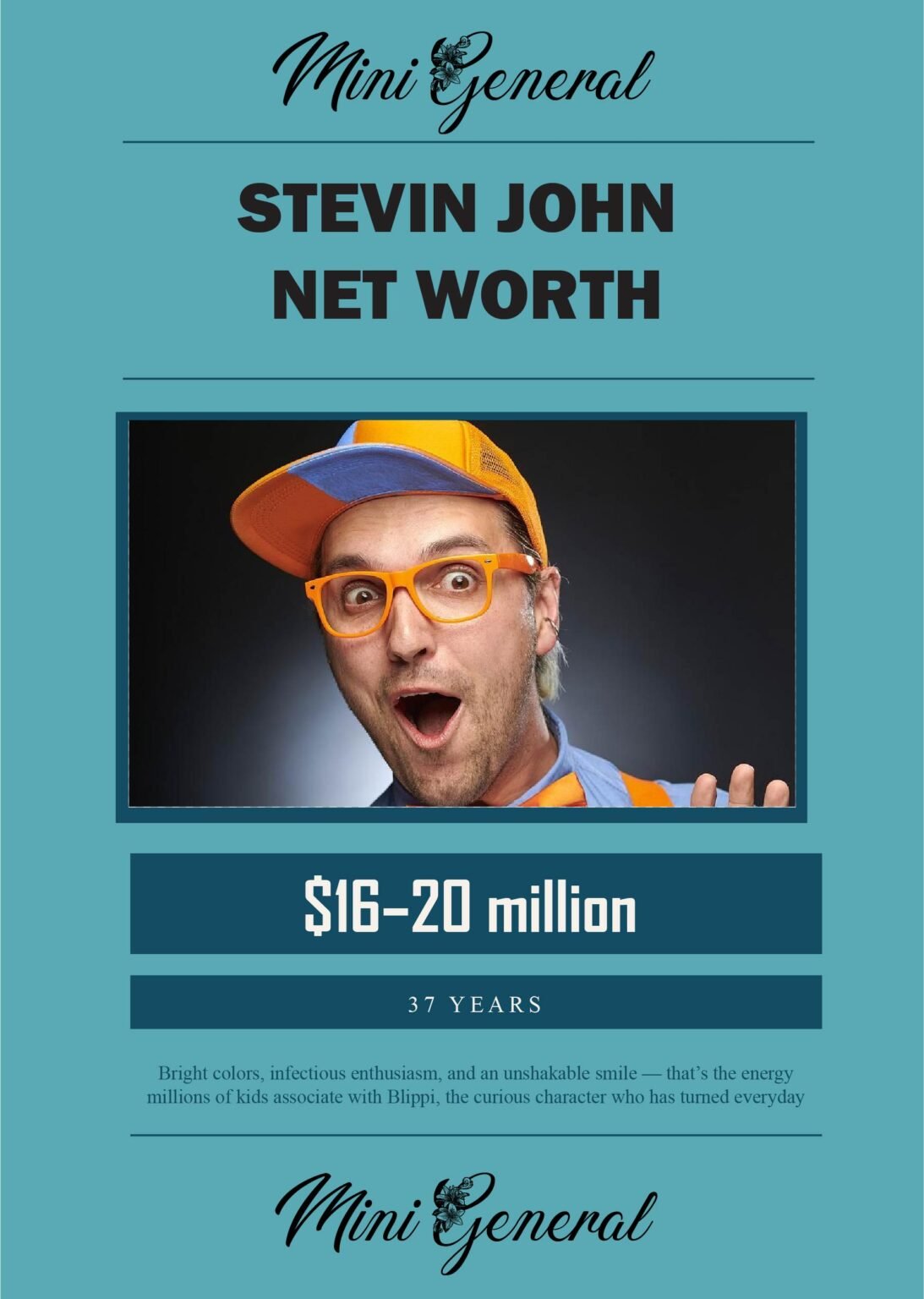 Stevin John Net Worth: Age, Wife - Mini General
