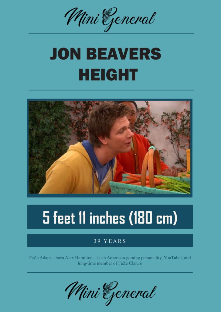 Jon Beavers Height