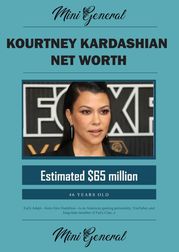 Kourtney Kardashian Net Worth