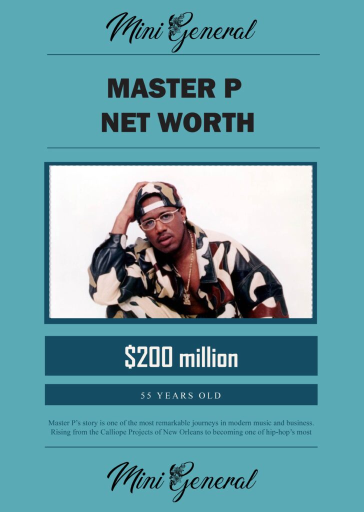 Master P Net Worth