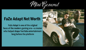 FaZe Adapt Net Worth