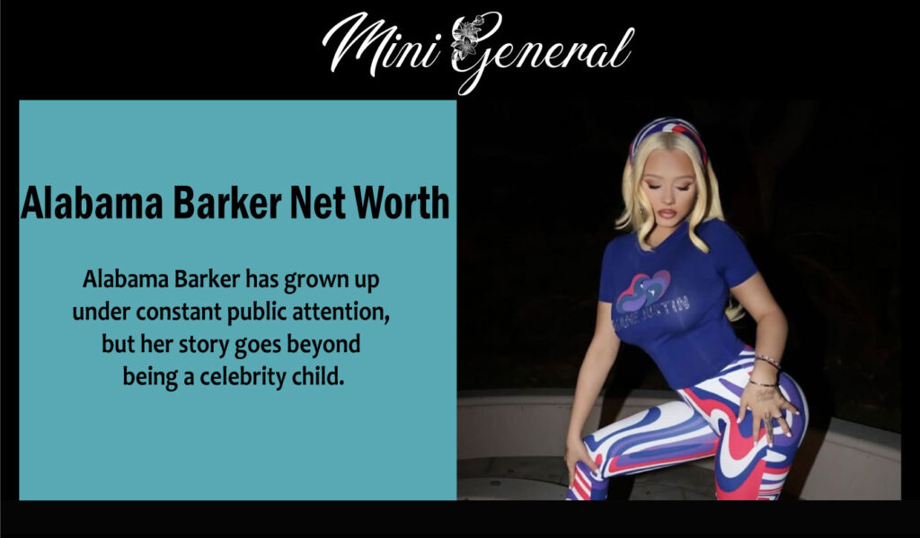 Alabama Barker Net Worth