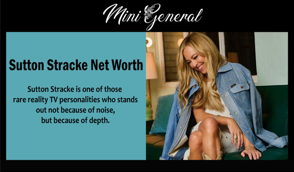 Sutton Stracke Net Worth