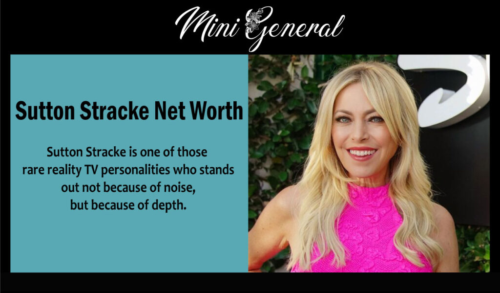 Sutton Stracke Net Worth