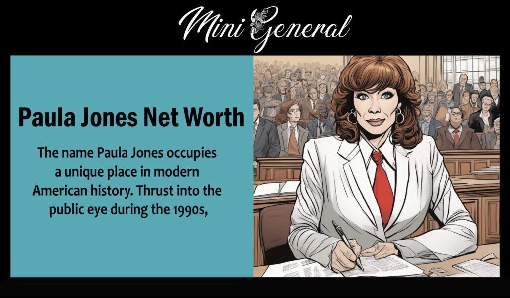 Paula Jones Net Worth: Husband, Penthouse