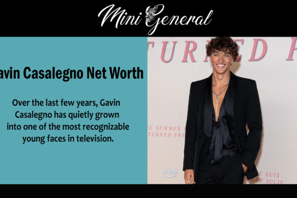 Gavin Casalegno Net Worth