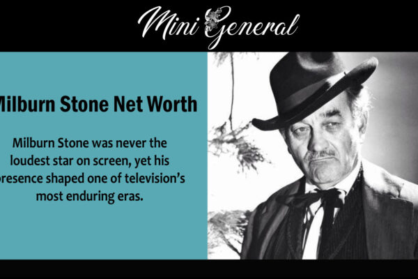 Milburn Stone Net Worth