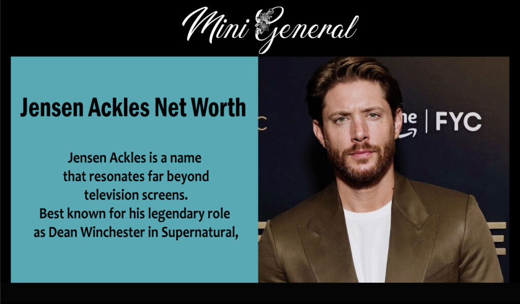 Jensen Ackles Net Worth