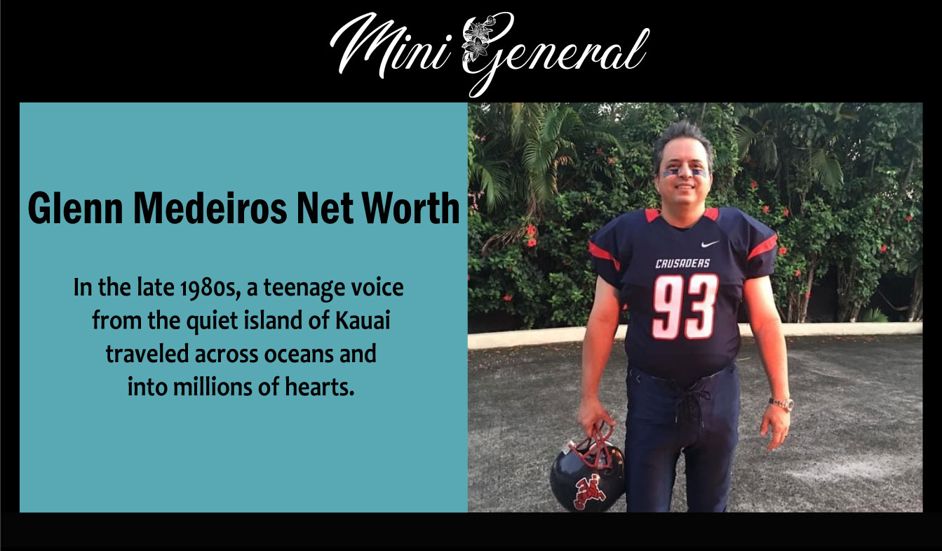 Glenn Medeiros Net Worth