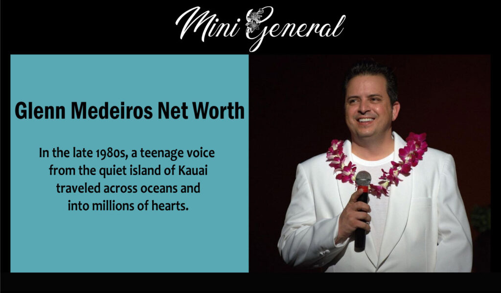 Glenn Medeiros Net Worth