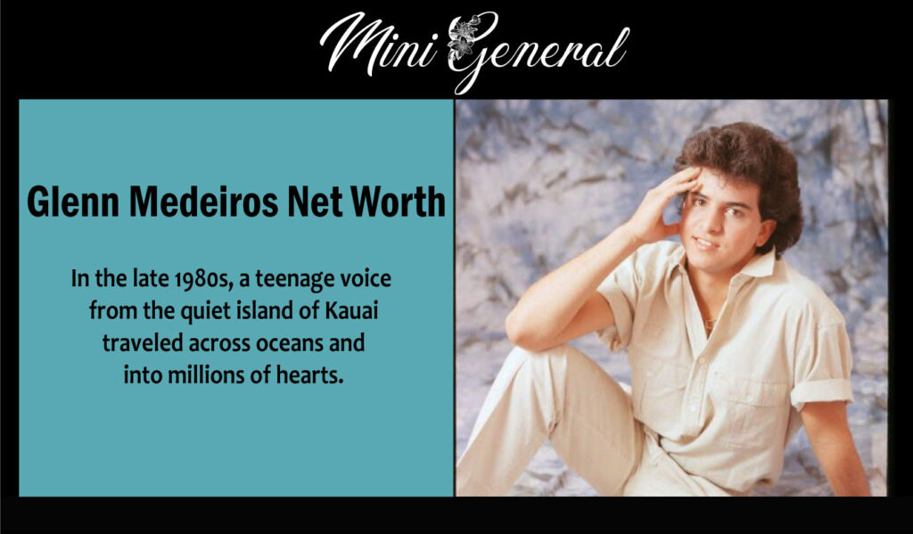Glenn Medeiros Net Worth