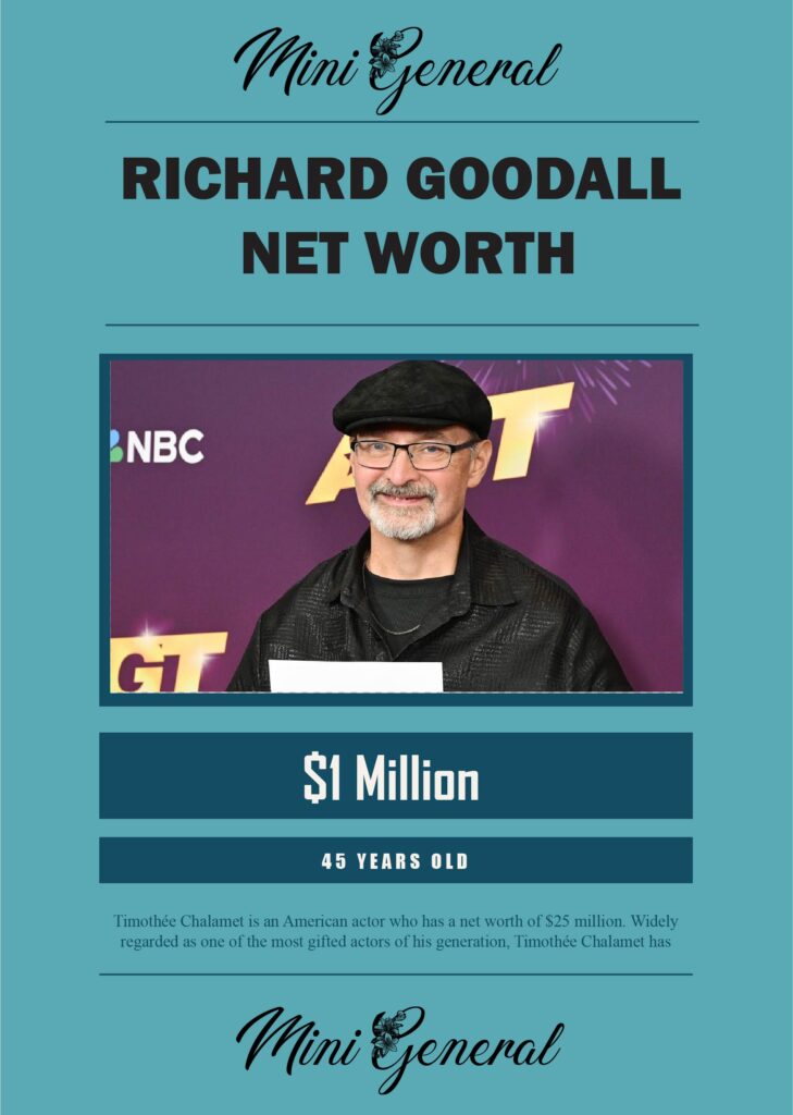 Richard Goodall Net Worth