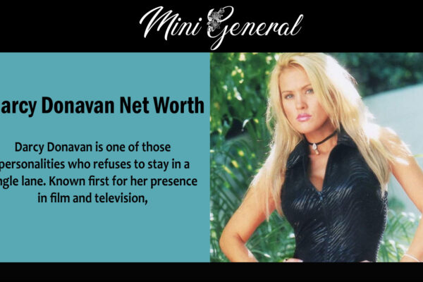Darcy Donavan Net Worth