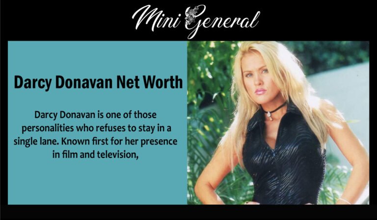 Darcy Donavan Net Worth