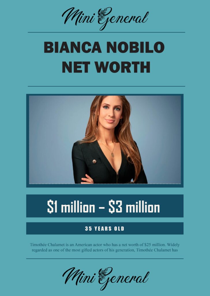 Bianca Nobilo Net Worth