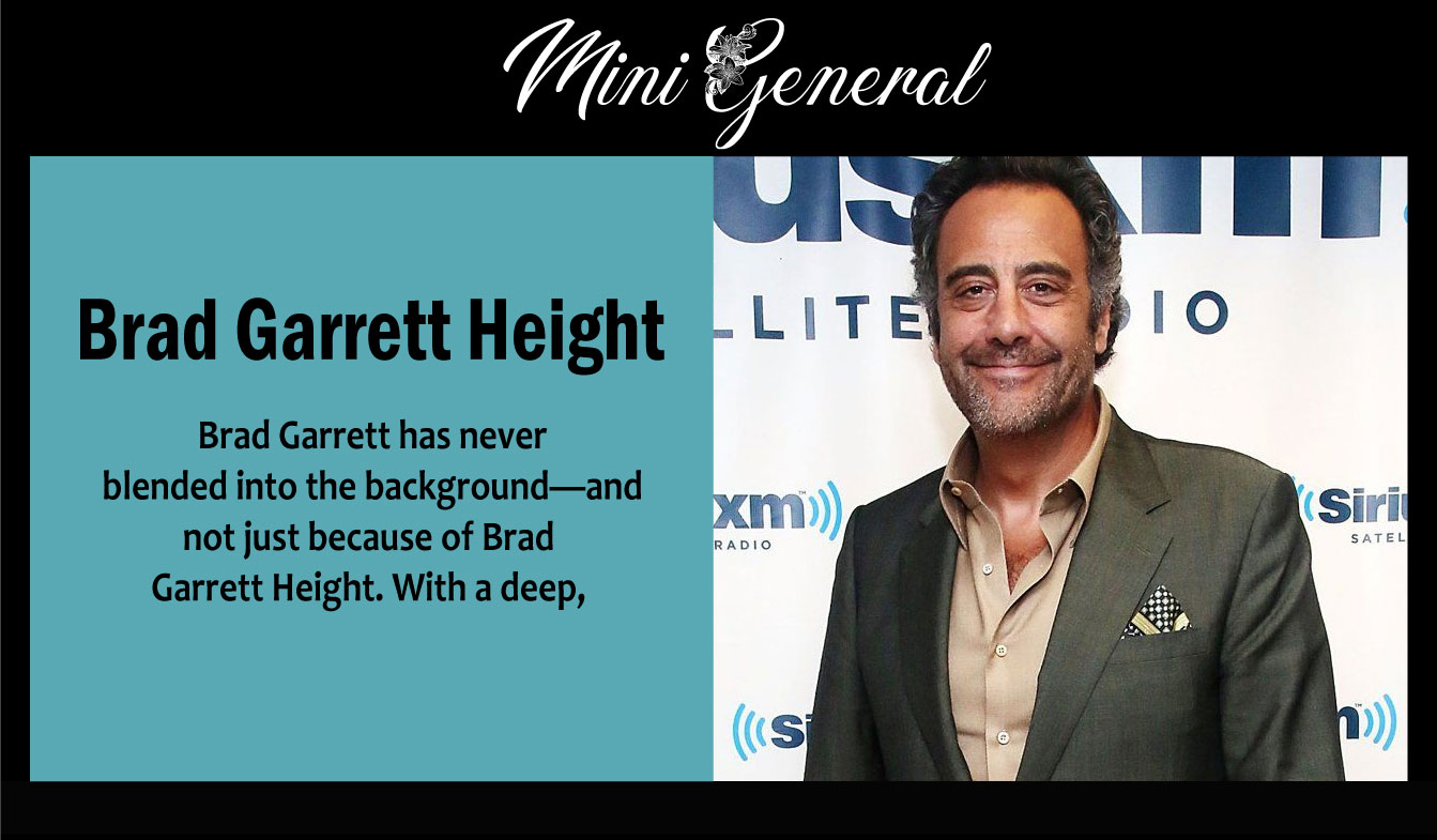 Brad Garrett Height