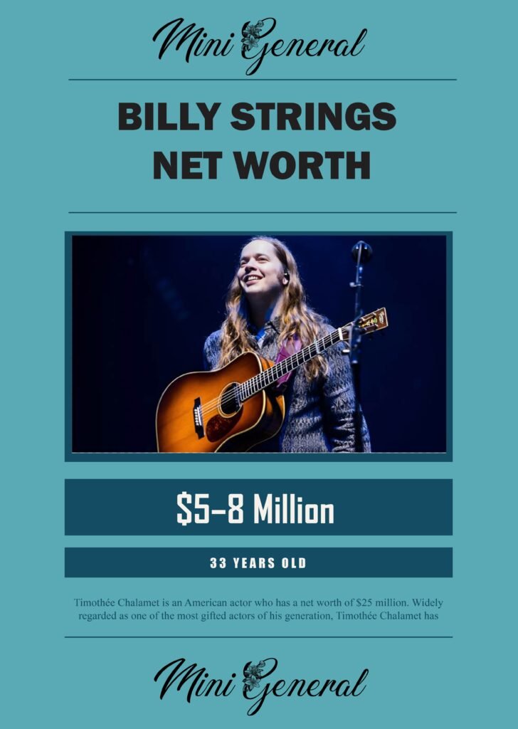 Billy Strings Net Worth