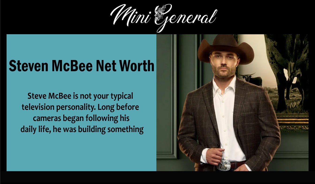 Steven McBee Net Worth