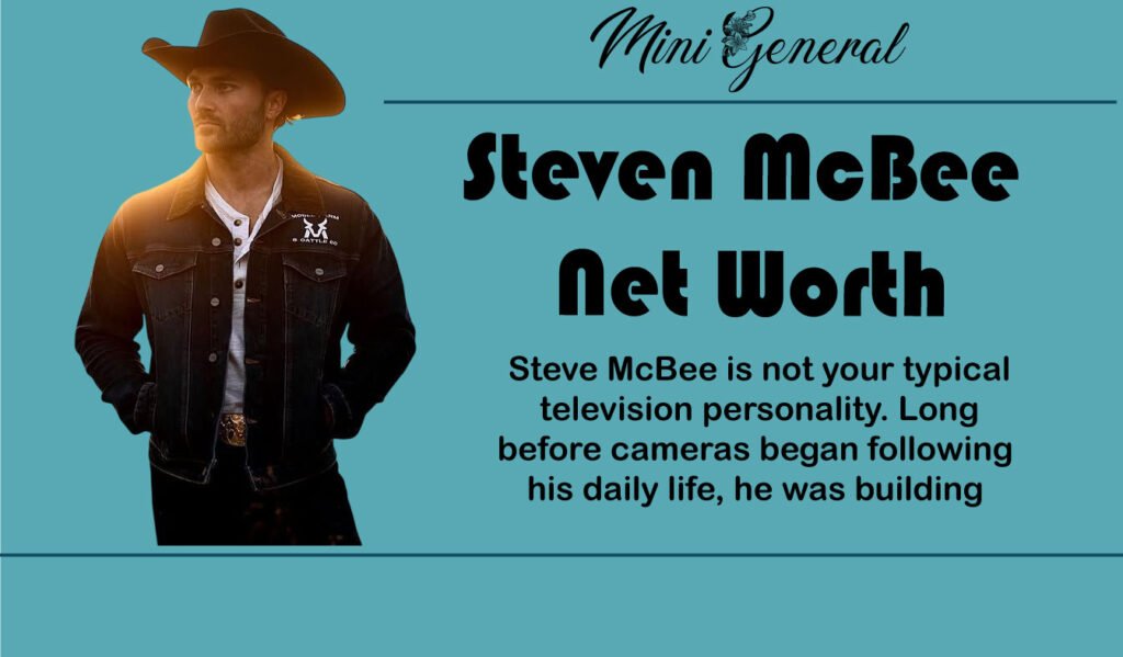 Steven McBee Net Worth
