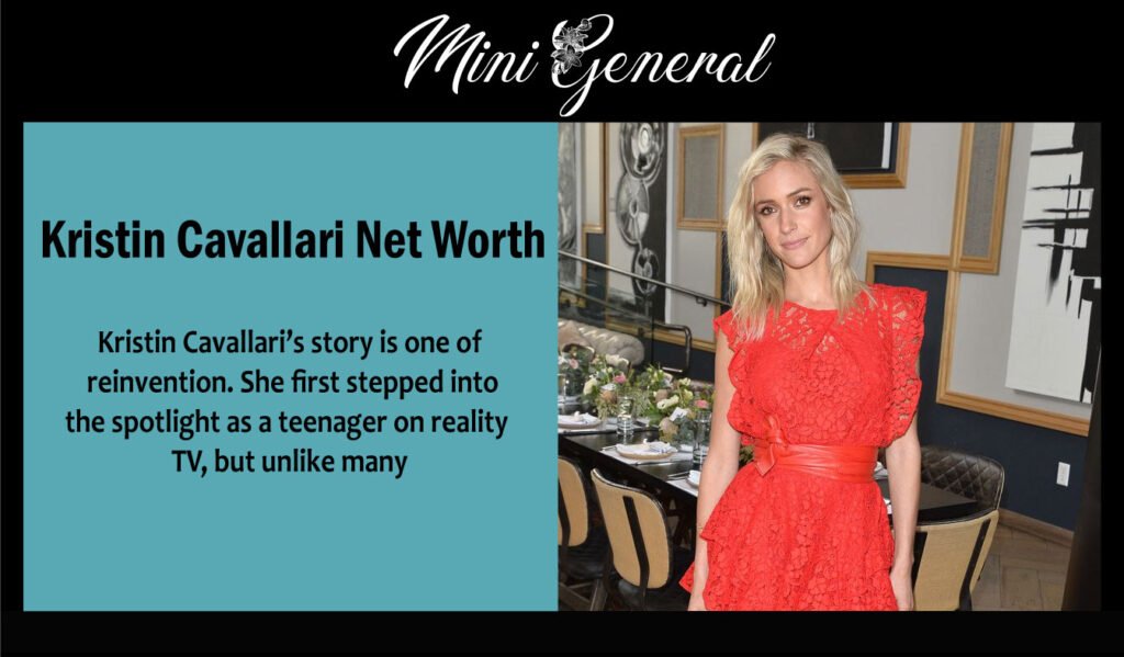 Kristin Cavallari Net Worth