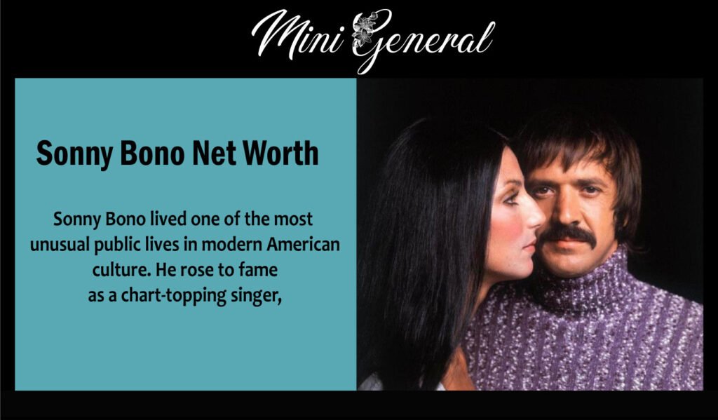 Sonny Bono Net Worth