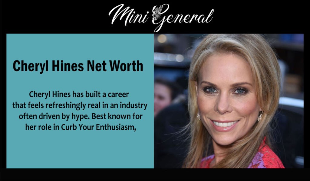 Cheryl Hines Net Worth