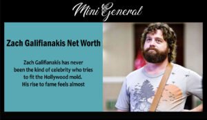 Zach Galifianakis Net Worth