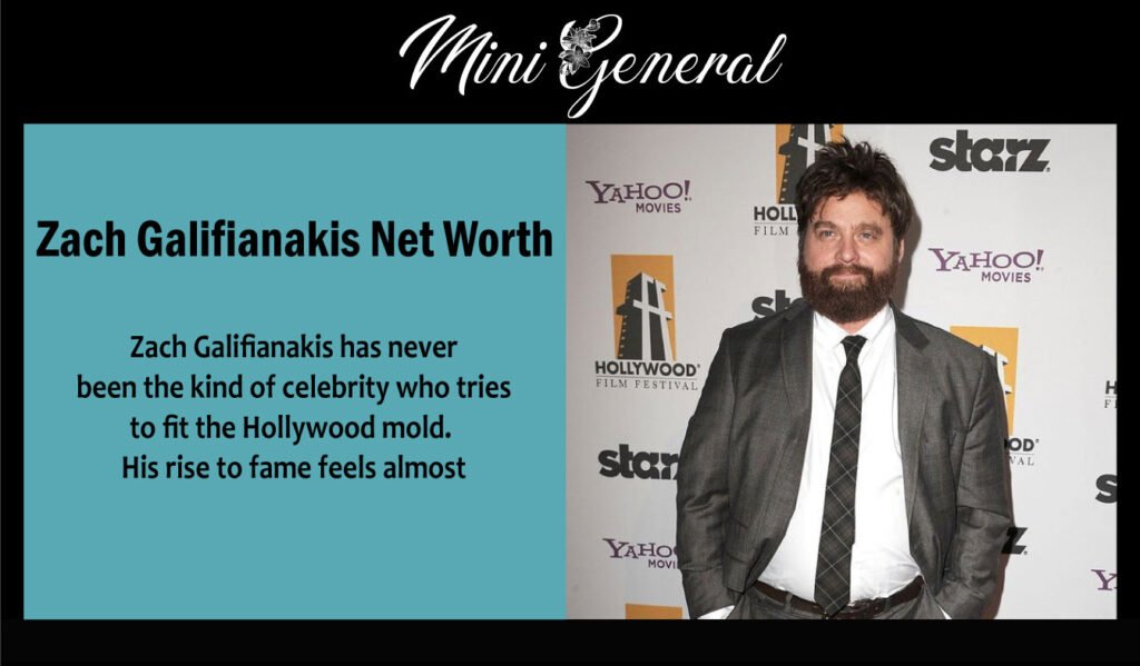 Zach Galifianakis Net Worth