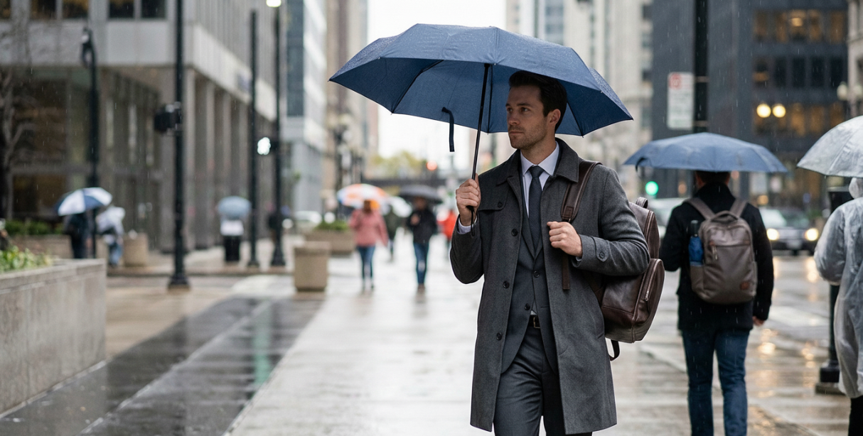 Lightweight Travel Umbrella That Fits Every Backpack